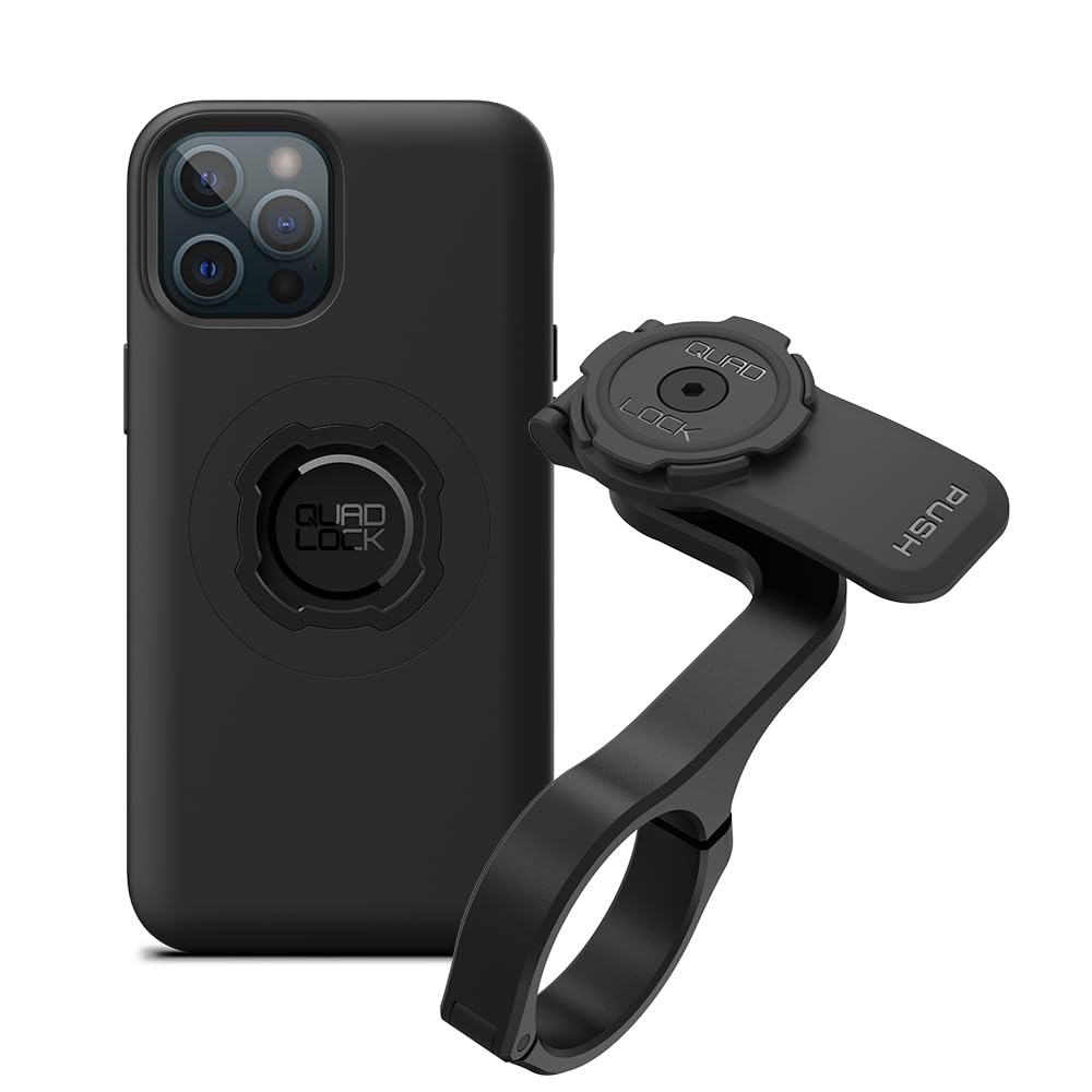 Quad Lock Out Front PRO uchwyt na kierownicę roweru (V2) z MAG etui na telefon iPhone 12 Pro Max
