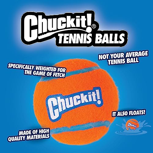 Chuckit 7404 Tennis Ball Medium - 4 Stücke