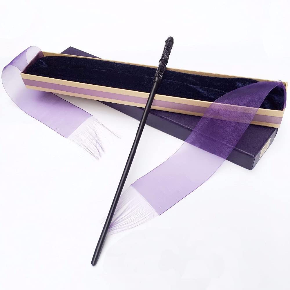 Sage Square Handcrafted Classic Metal Core Snape Magic Wand, Wizard Collectible Stick, Cosplay Accessory (38 CM Long)