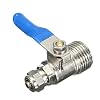 MASUNN 1/2 tot 1/4 Inch RO Feed Filter Water Adapter Kogelkraan Tap Omgekeerde Osmose Schakelaar