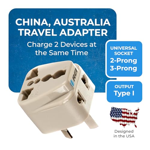 Orei DB-16-4PK Australia Power Plug Adapter thumb #1