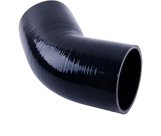 45 Degree ID 4"(102mm) Elbow Silicone Hose Intake Intercooler Coupler 4 inch Pipe,Length 102mm One Leg,4-Ply Thickness 5.4 mm