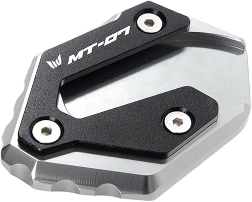 Motorcycle Side Bracket for Ya&ma&ha MT07 MT 07 MT-07 2014-2019 2018 2020 2021 Motorcycle Side Stand Enlarge Extension Kickstand Accessories (Color