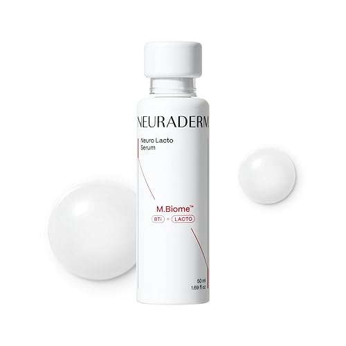 Suero Neuro Lacto  Fórmula avanzada antienvejecimiento con complejo péptido y probiótico  Clínicamente limpio, no irrita para pieles sensibles  1.69