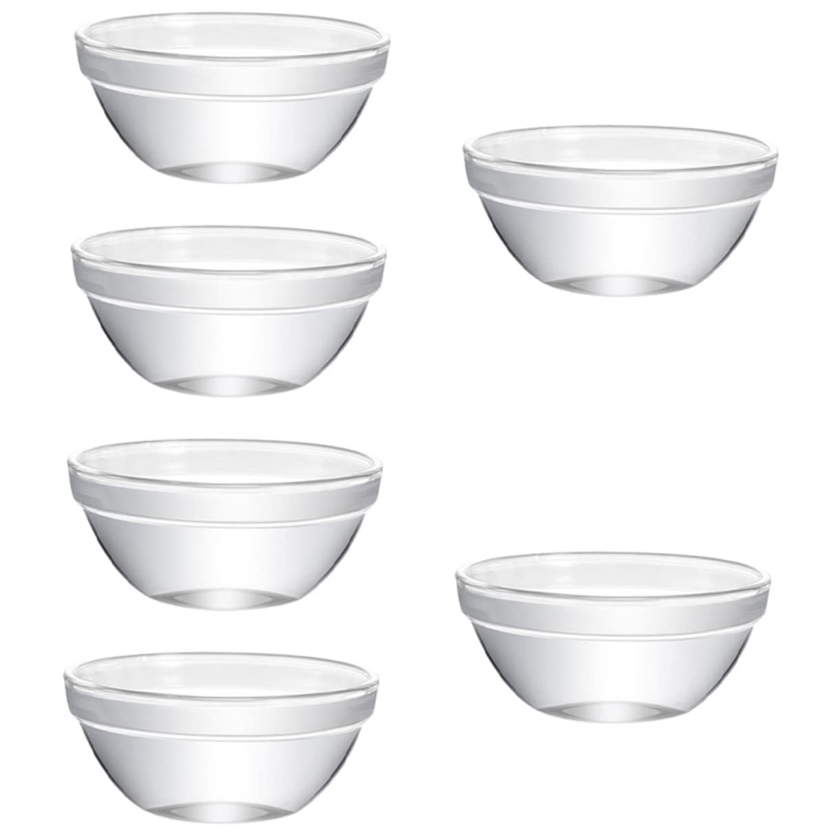 Amazon.co.jp: Cabilock 6個 ぼ ケーキボウル glass bowl