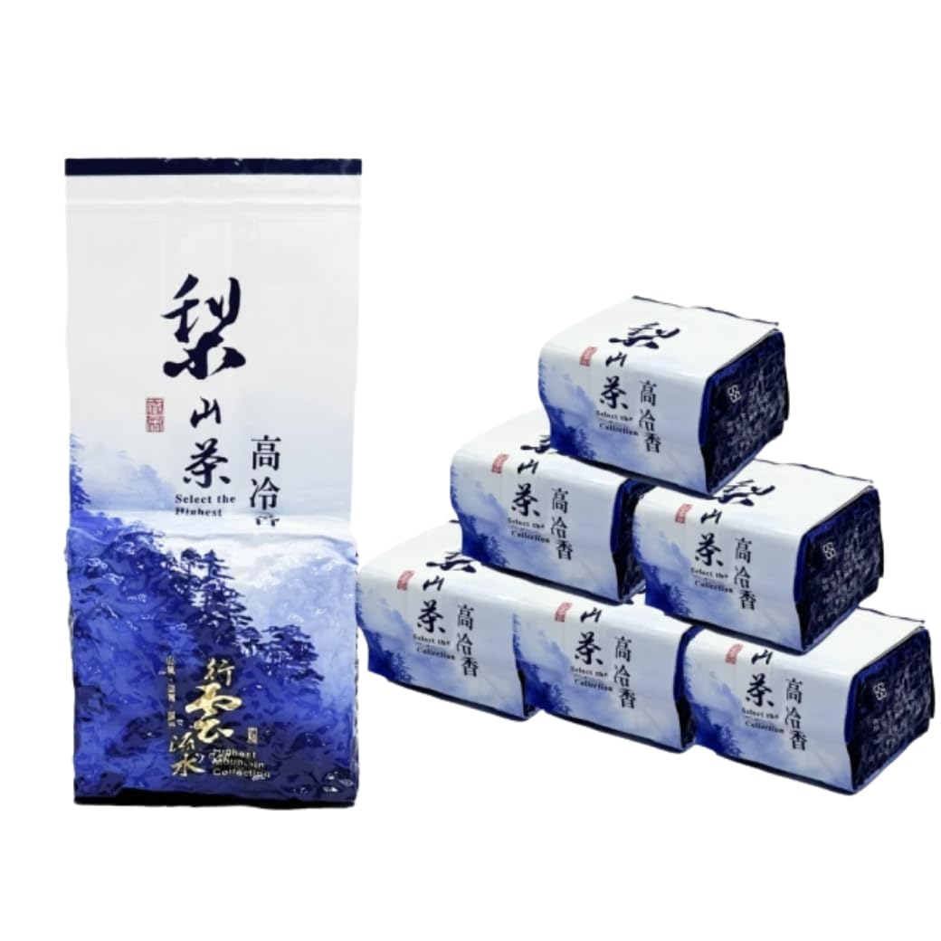 Taiwan unique tea,奇萊山特選甘甜高山烏龍茶葉 Mount Qilai Oolong Tea,75g*8