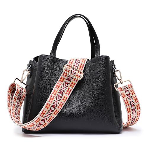 Image of Canvas Crossbody Strap for Handbags - Wide Adjustable Shoulder Strap Replacement