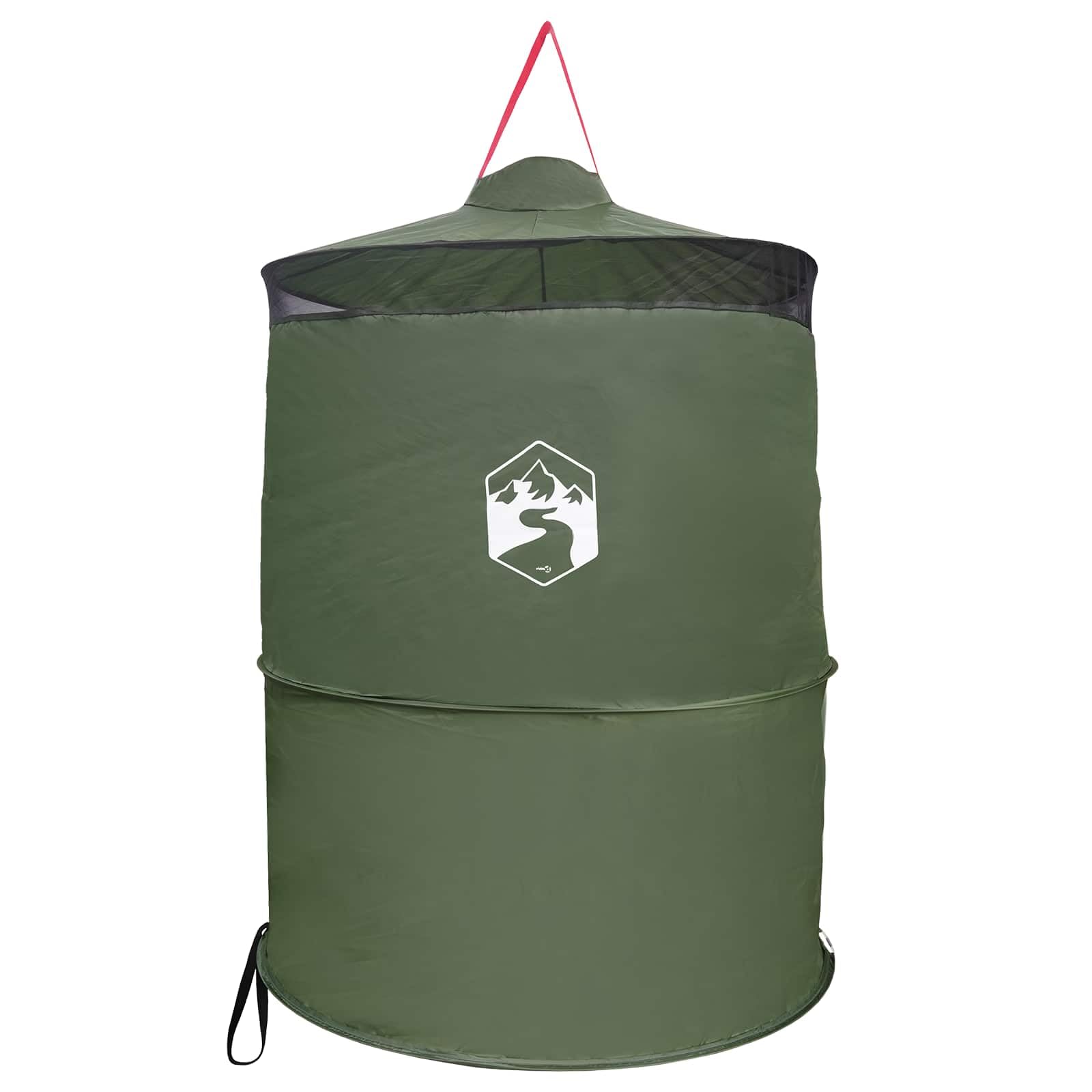 Tenda pop-up per WC, 97 x 126 cm, verde