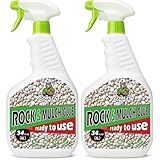 GoRezn Mulch Glue for Landscaping with Sprayer 68 OZ, Rock Glue for Landscaping，Landscape Spray for Rocks Pea Gravel, Pebbles, Wood, Bark, Ready to Use, Long‑Lasting, Anti‑Clog, Garden & Yard