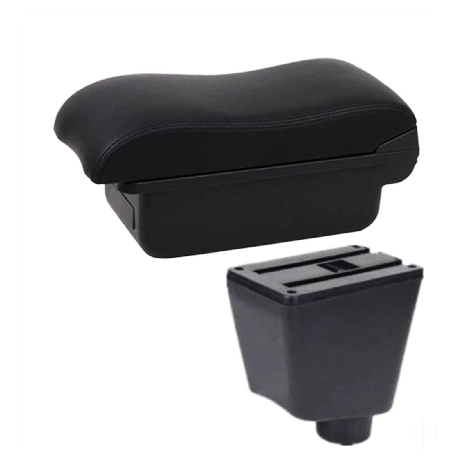 Car Armrest Storage Box For Captur and For Clio 4 2015-2018 Armrest Storage For Box with USB and Ashtray