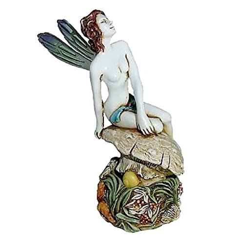 Isle Of GramaryeJacinthine Fairy Figurine Box by Robert Glover