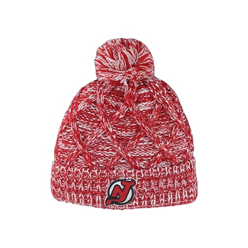 New Jersey Devils NHL Officially Licensed Beanie Heathered Icon