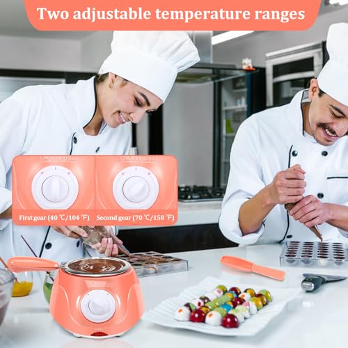 Olla eléctrica para fundir chocolate 250ml con control de temperatura miniatura 7