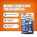 Permatex 24005 Medium Strength Threadlocker Blue Gel, 5 g