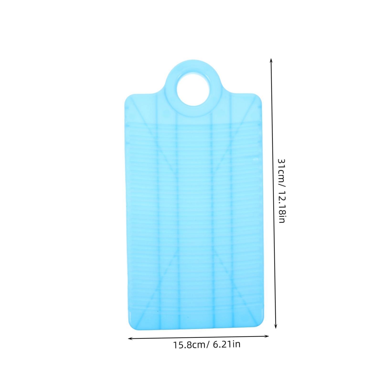 FOMIYES 1pc Compact Mini Travel Washboard Portable Plastic Scrubbing Tool for Hand Washing Bras Socks and Easy to Store Laundry for Travel and Spaces