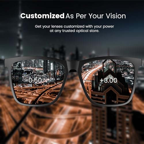 Image of Nope Vibe Smart Audio Glasses | Open-Ear Bluetooth Sunglasses with Immersive Sound, 10H Playtime, Button Controls, Voice Assistant, Rapid Charge, UV Protection