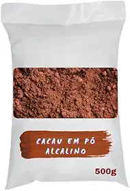 Cacau em Pó Alcalino para Culinária, 500g