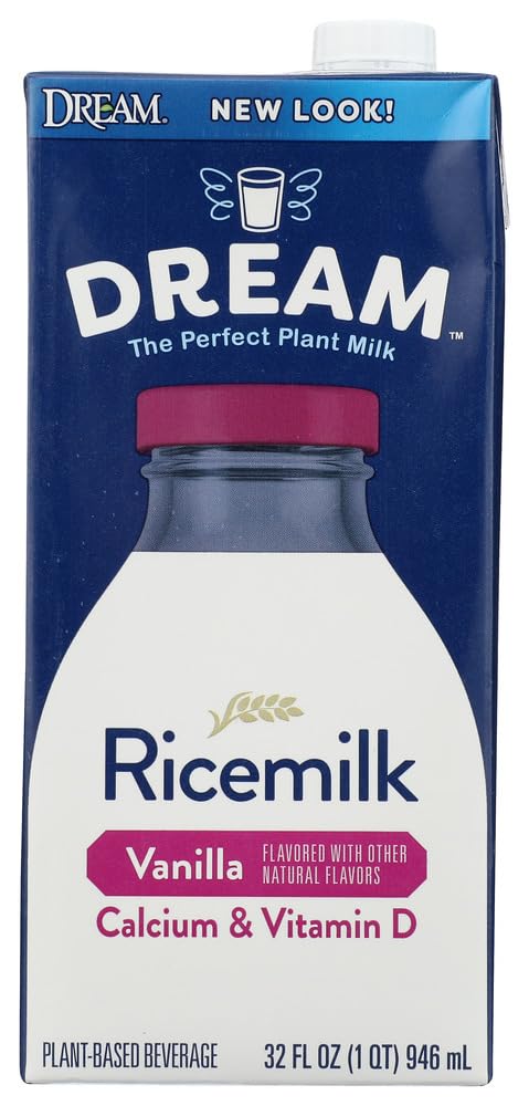 Rice Dream Vanilla Enriched, Gluten Free, 32-ounces , Pack of 3 by Imagine Foods