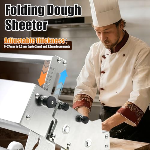 Commercial dough sheeter machine
