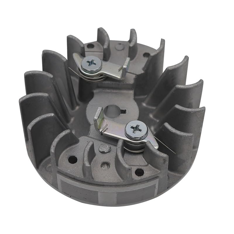 Piezas de herramientas de jardinería Trinquetes de arranque de volante, llave Woodruff apta for 142 142E 137 137E, piezas de repuesto de motosierra de Gas de arranque fácil, herramienta 530059637