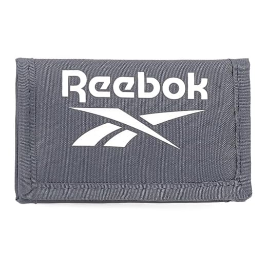 Reebok Ashland Cartera con Monedero Gris 13x8x2,5 cms Poliéster by Joumma Bags