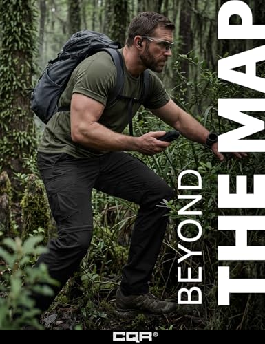 Image of CQR Men's Convertible Cargo Tactical Pants, Water Resistant Outdoor Hiking Pants, Zip Off Lightweight Stretch Work Pants