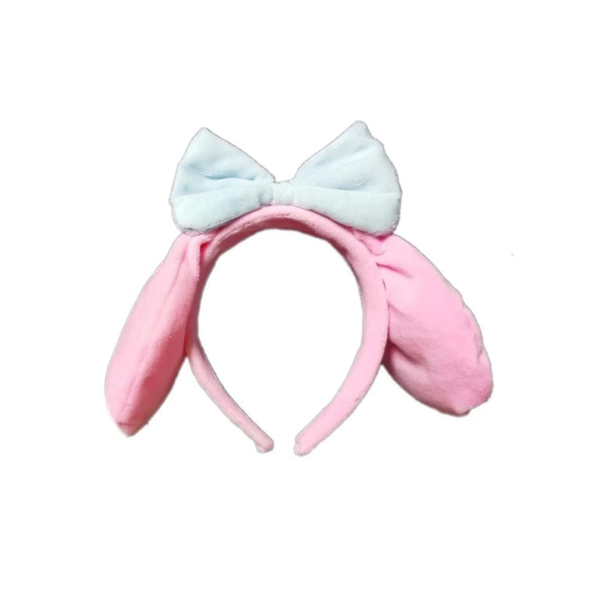 Vlmazlm Cosplay Hairpin Ear Plush Hairband Women Kawaii Butterfly Costume Halloween Christmas Holiday Birthday Party Gift (style-B)