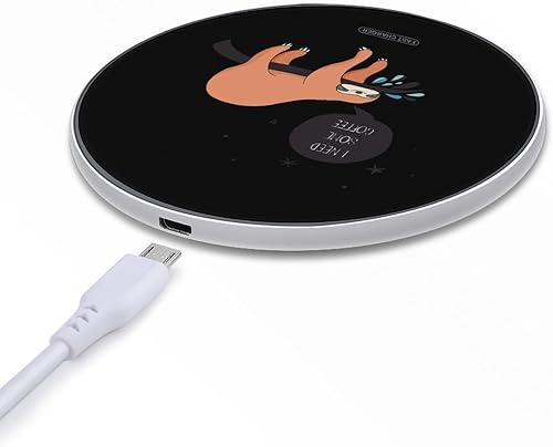 Miniatura 5 de Sloth - Almohadilla de carga inalámbrica para maletero de 10 W, almohadilla de carga rápida compatible con iPhone 15, 14, 13, 12 Series Samsung