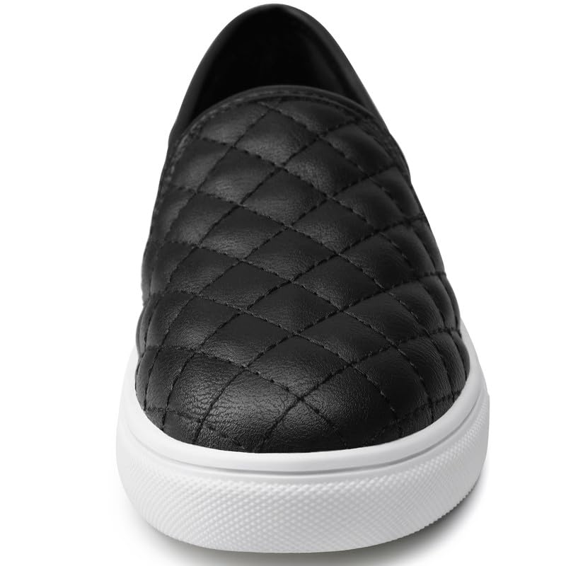 Tuboom Sneakers for Girls Slip On Shoes Little/Big Kid Comfort Low Top Fashion Tennis/Walking Casual Sneakers for Kids3