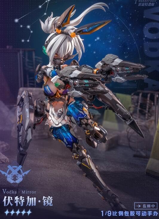 Amazon | [AC]AniMester 核金重構 thunderbolt 1/9 機甲少女 可動 美 
