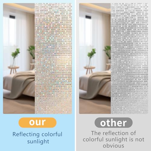 Vinilo Decorativo 3D Para Ventanas Efecto Vitrales miniatura 2
