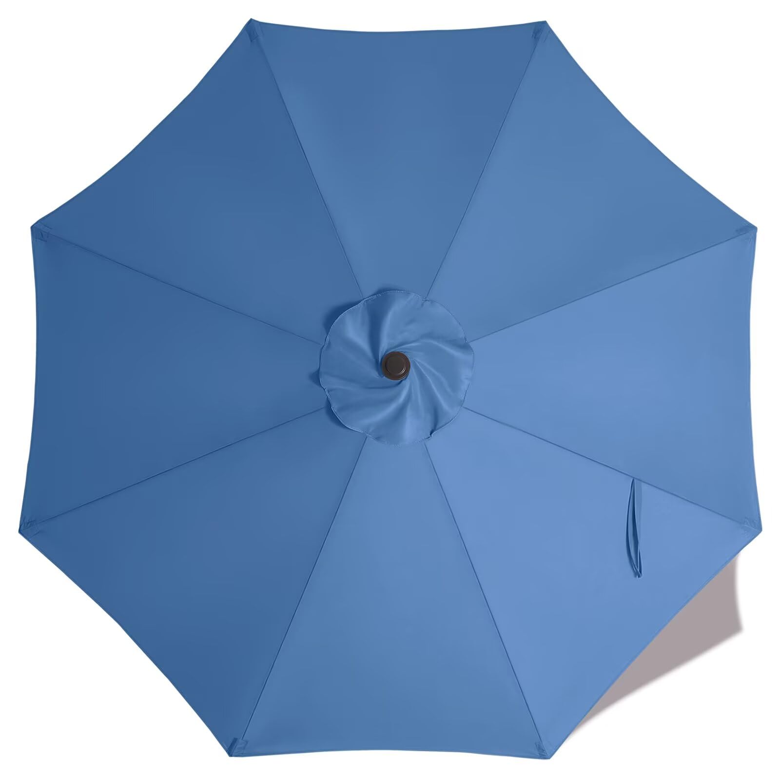 ABCCANOPY 9ft Outdoor Umbrella Replacement Top Suit 8 Ribs (Dodgerblue)