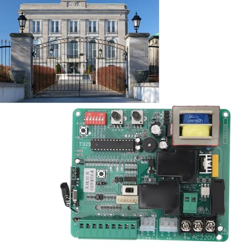 Placa de control Jeffergarden avanzada de 220V para abridor de puerta corredera 5
