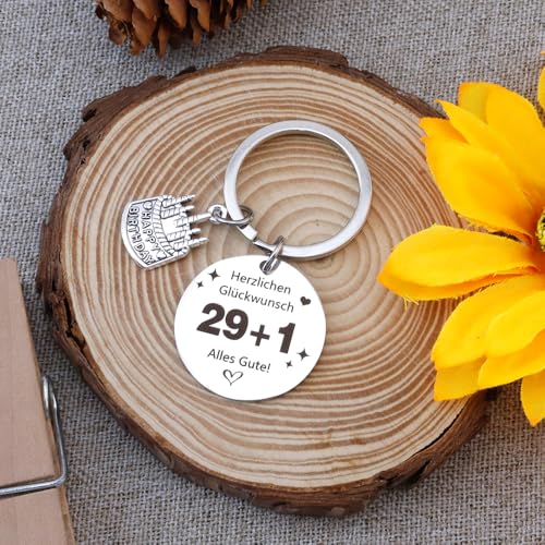 Geschenke Zum 30 Geburtstag Mann,Geschenk 30. Geburtstag Frau 3 Schlüsselanhänger,Geschenke Für Frauen 30 Jahre,Geschenk Zum 30 Geburtstag Frau,Geburtstagsgeschenk