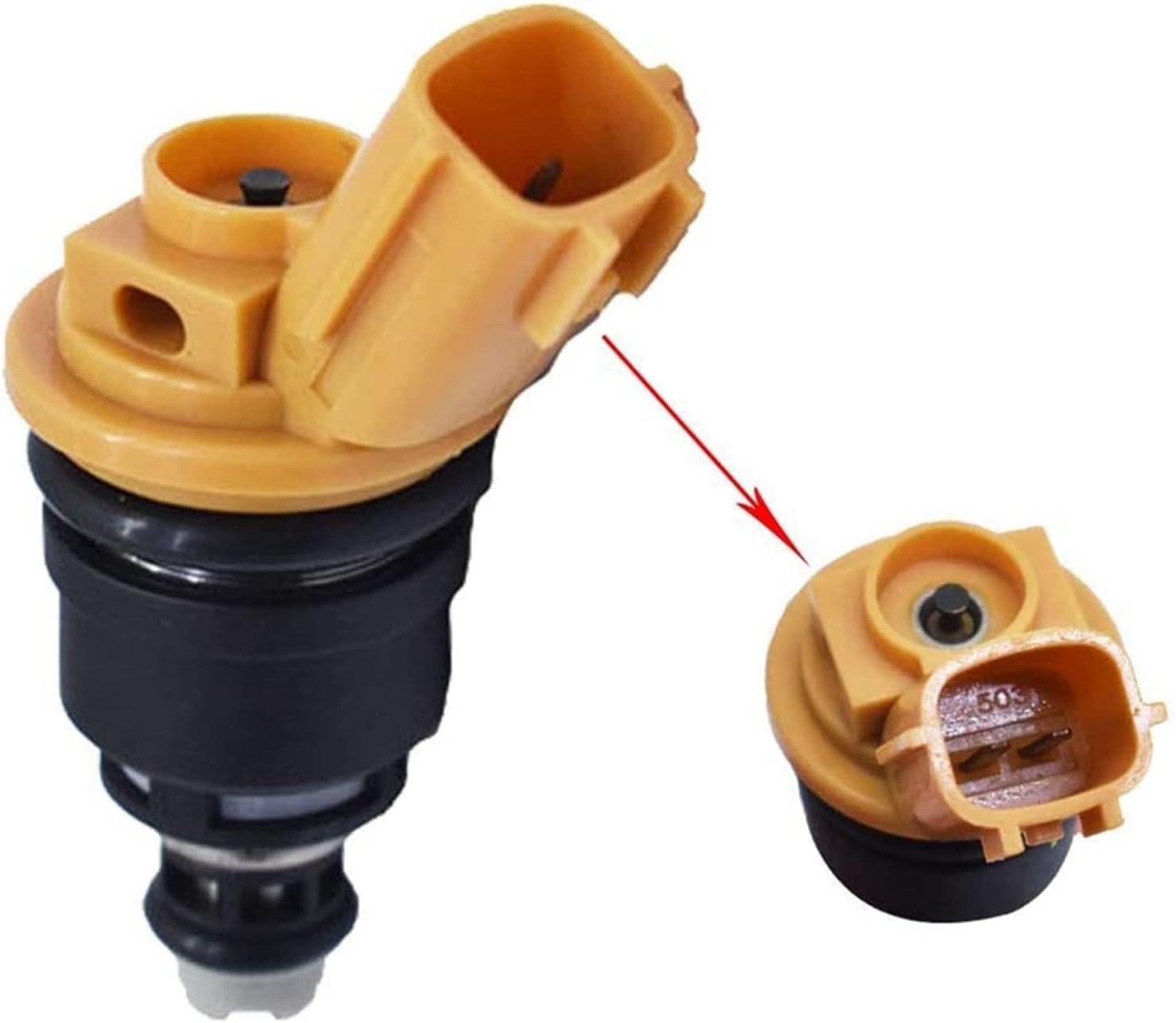 16600-RR543 4X サイド 555cc 燃料インジェクター 交換用 日産 シルビア S13/14/15 SR20DET 対