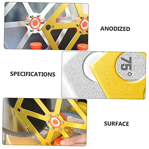 Règle hexagonale chercheur d'angle multi-spécifications pour travail du bois - 2