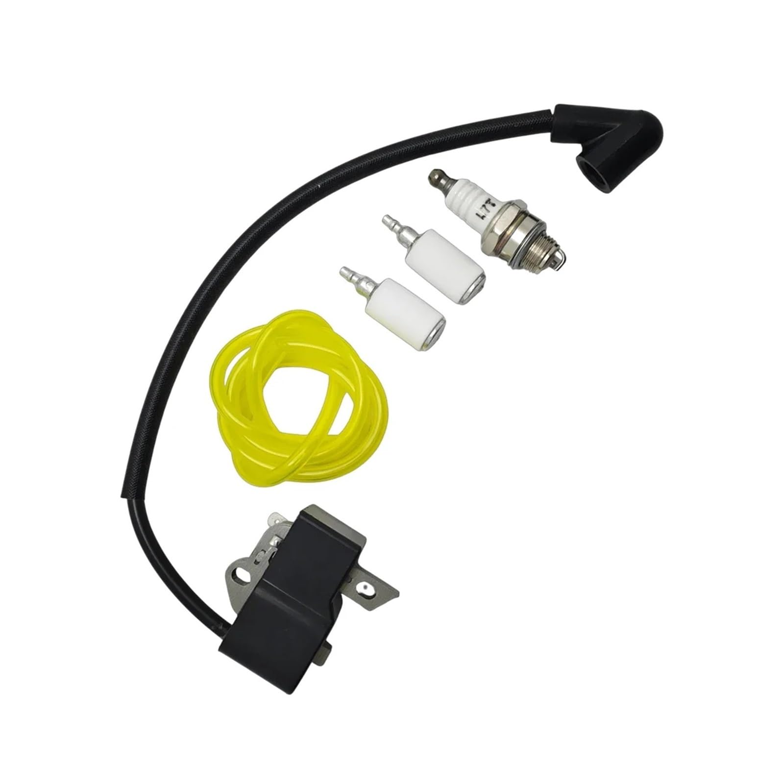 Pasuje do H-u-s-q-v-a-r-n-a 125E 125C 125L 125R 125RJ 128R 128LD 128C 128CD Świeca zapłonowa Filtr paliwa Zestaw przewodów Trymer Kosa spalinowa Cewka zapłonowa