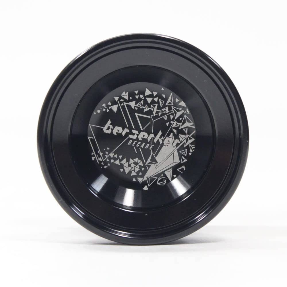 C3yoyodesign Berserker Decade Yo-Yo - Mono-Metal YoYo - 10th Anniversary Model (Black)