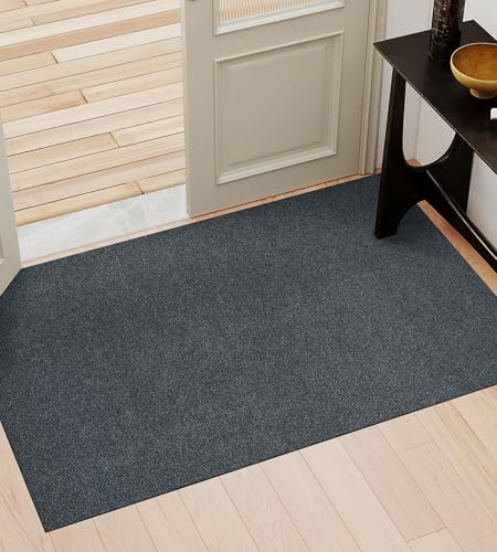 jxgzyy Commercial Outdoor Mat 2'11" x 4'11", Non Slip Front