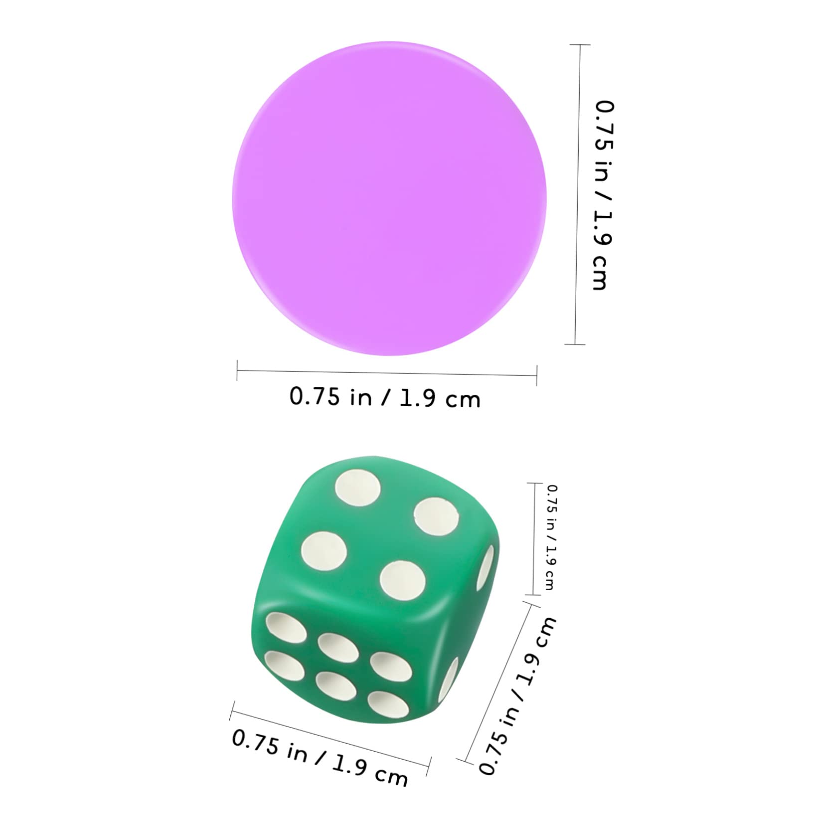 CIYODO Educational Counting Chips 320pcs Plastic Game Markers Poker Chips Numbers for Boys and Girls Interactive Learning