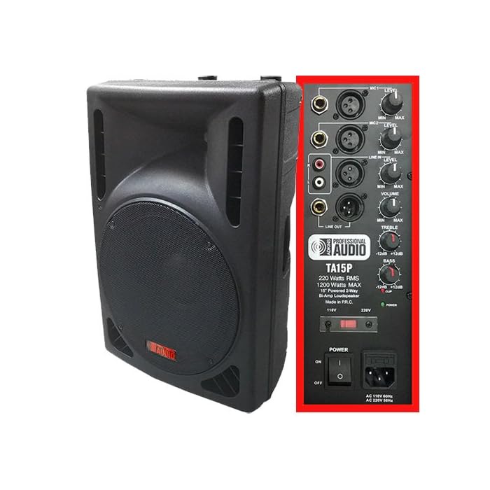 Buy 1200 Watt Powered DJ Speaker - 15 