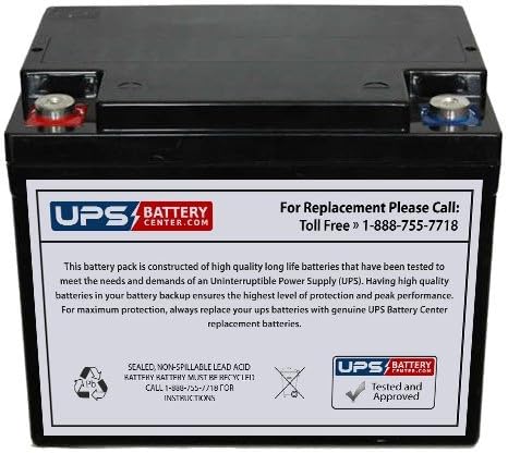 Exide EP42-12 12V 45Ah NB Compatible Replacement Battery by UPSBatteryCenter