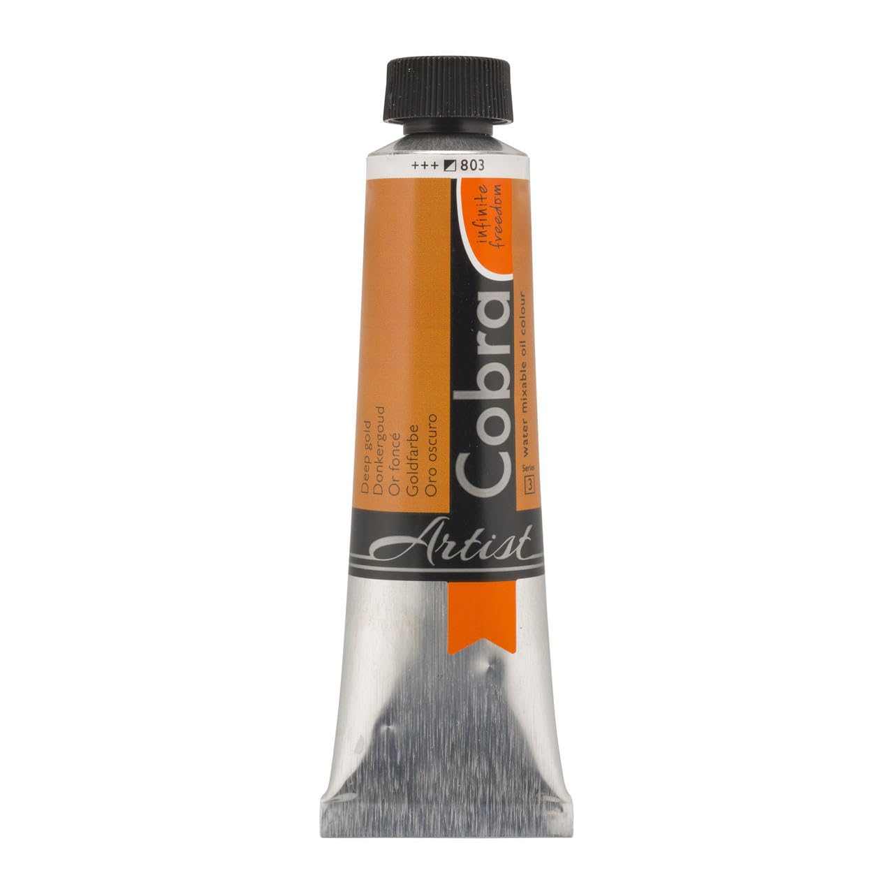 Cobra Artist Oil Colour Tube 40 ml Deep Gold 803