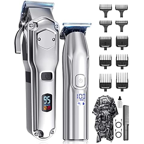 Jack & Rose Clippers and Trimmers Set, Cordless Hair Clippers for Men, Barber Clippers Set Cover