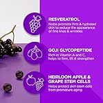 Andalou Naturals Resveratrol Q10 Night Repair Cream, For Dry Skin, Fine Lines & Wrinkles, For Softer, Smoother, Younger Looking Skin, 1.7 Ounce - Image 3