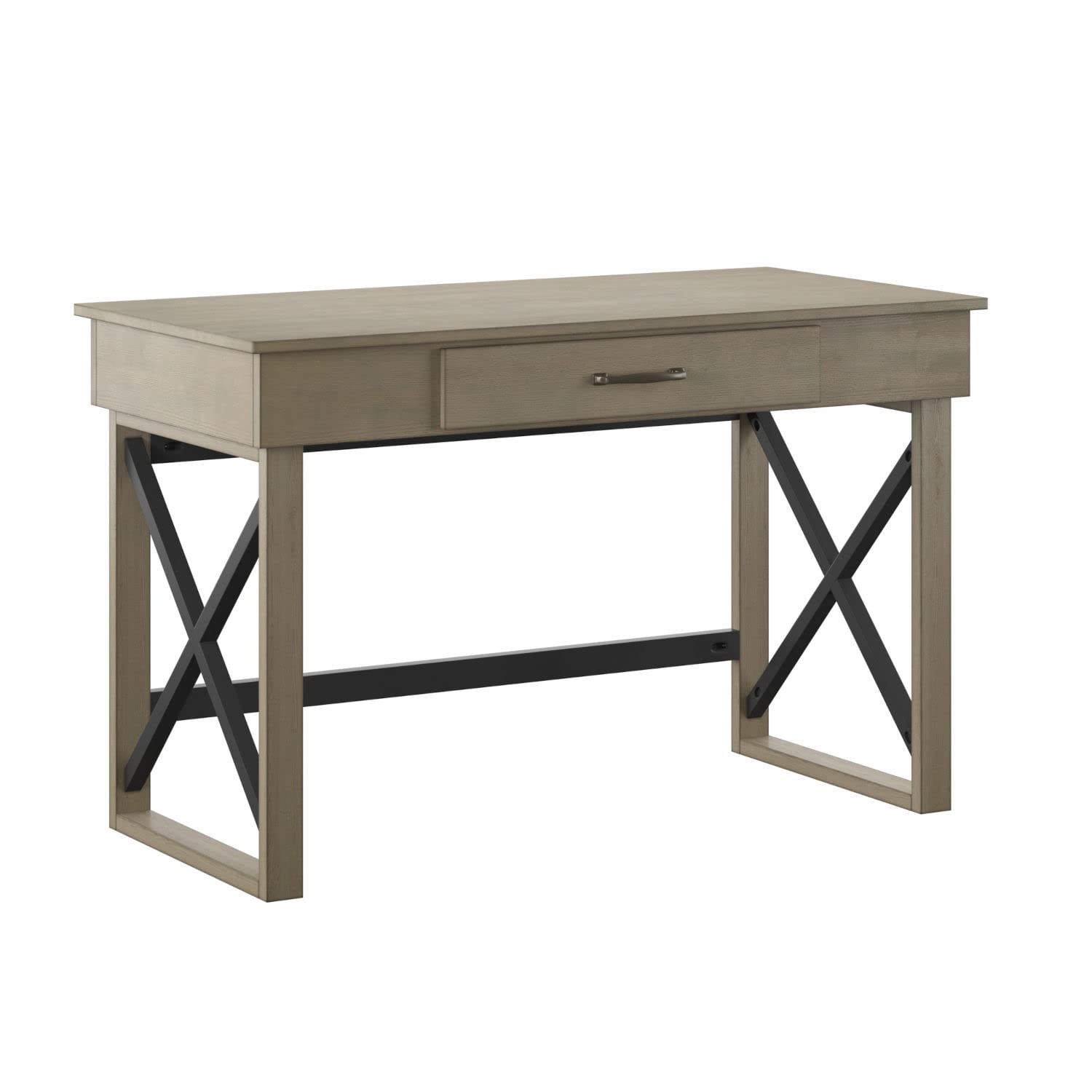 HomeHills Astros Gray Lift Top Desk