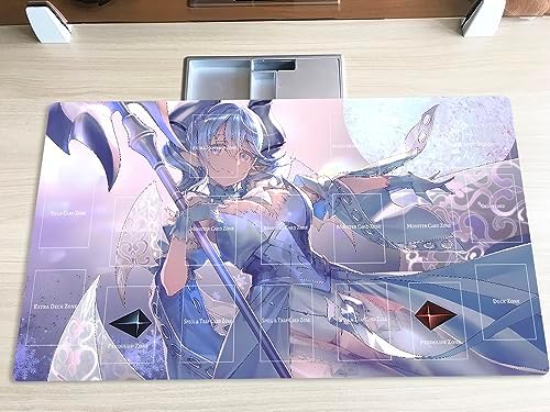 New Mlikemat Playmat Labrynth of the Silver Castle TCG CCG OCG Trading Card Game Mat with Zones + Free Bag (ZD014-031-A) image 5
