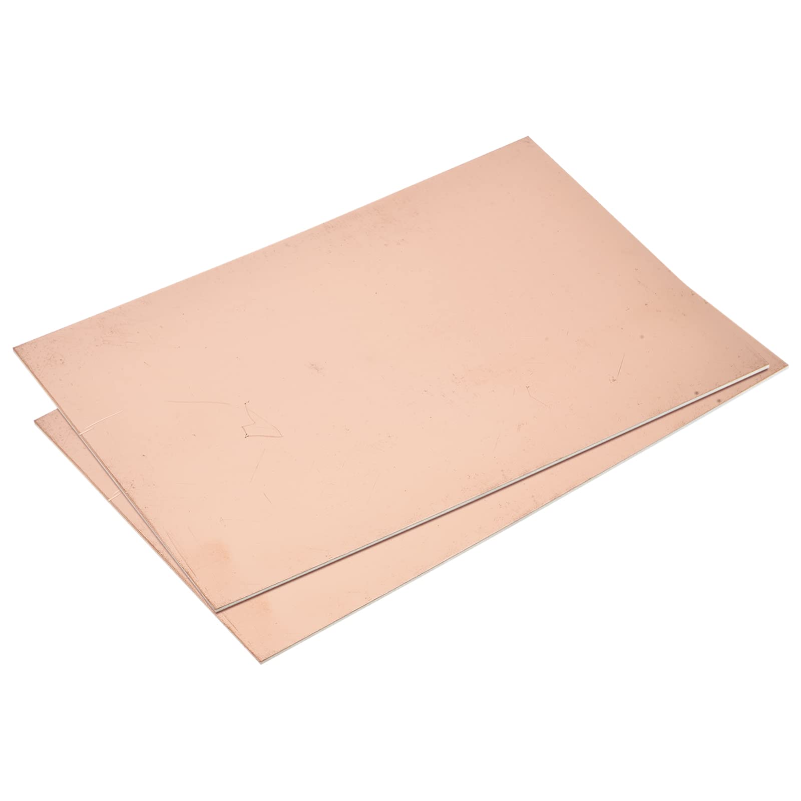 sourcing map 2 sztuki PCB płyta miedziana laminat 200x150x1,5mm FR4 włókno szklane dwustronne