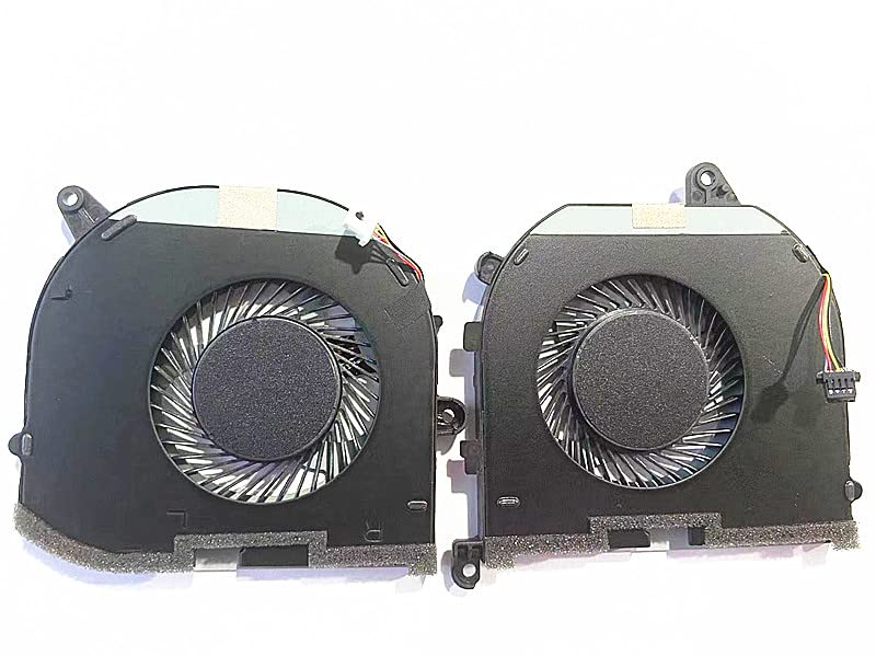 Fleshy Leaf New CPU+GPU Cooling Fan Replacement for Dell XPS 15 9570 Precision 5520 5530 M5520 M5530 Series 008YY9 0TK9J1 TK9J1 08YY9
