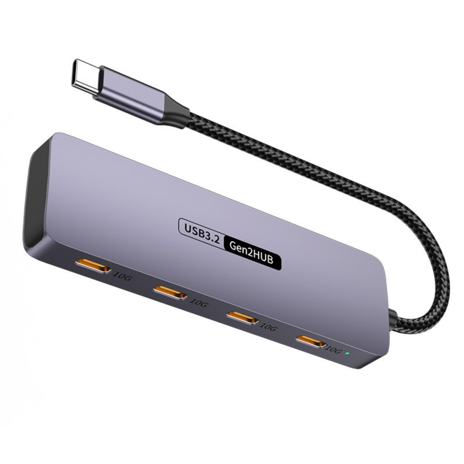 USB C Hubs 10Gbps with PD100W 140W Fast Charging 3.2 Adapters for Laptop Smartphone Tablets 4K HDTV Port Portable C Hubs for Travel